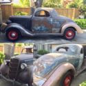 1935 ford 3 window hot rod kustom chopped