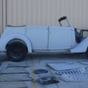 1935 FORD 4 DR CONVERTIBLE SEDAN BARN FIND READY TO RESTORE OR HOT RAT ROD 1936