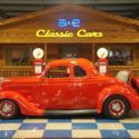 1935 Ford Coupe Steel Body - Red