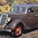 1935 Ford Deluxe Humpback Sedan Touring