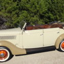 1935 Ford DeLuxe Model 48 Convertible Sedan - Texas Antique - Older Restoration