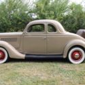 1935 FORD FIVE WINDOW RUMBLE SEAT COUPE IN BEAUTIFULLY RESTORED CONDITION