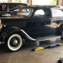 1935 Ford humpback 2 door Flathead V8