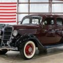 1935 Ford Model 48  34239 Miles Burgundy Sedan 3.6L V8 3-Speed Manual