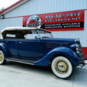 1935 Ford Model 48 Deluxe Phaeton Restored Touring Convertible