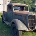 1935 ford pick up truck  hot rod . rat rod . street rod  trog