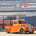 1935 Ford Pickup Truck Custom, Power Steering, Wood Panel Bed,Orange Metal Flake