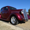 1935 Ford Slantback Street Rod/Firemist Red Metallic/Dove Interior/350CI-GM/A/C