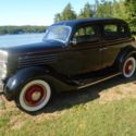 1935 FORD TRUNK BACK SEDAN, VERY SOLID CAR