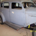 1935 Plymouth model PJ 4 door flat back
