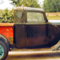 1935 Willys Pickup steel org project truck.