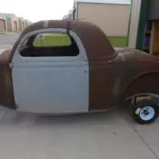 1935/1936 ford three window coupe hot rod original steel rat rod project