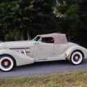 1936 Auburn 852 Convertible Brown RWD Manual speedster 4 seater