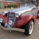 1936 AUBURN BOAT TAIL SPEEDSTER  13,639 Miles SILVER/BURGANDY  406 C.I. Automati