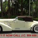 1936 AUBURN BOATTAIL SPEEDSTER REPLICA BY ELEGANT MOTORS OF SOUTH FLA 9000 MILES