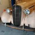 1936 Buick engine stuck, rust in pass. door and trunk lid. Interior toast.
