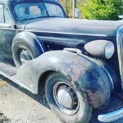 1936 Buick Series 90 Black all chrome