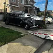 1936 Buick Series 90 Coupe Black dual side mounts