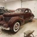 1936 Cord 810 Sedan with custom Leather Beverly interior ACD Certified