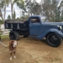 1936 Ford 1 1/2 Ton Dump Truck,ALL STOCK,59 AB Flathead,Bed+PTO work great, COOL