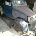 1936 FORD 2 Door Humpback Sedan Street, Rat Rod