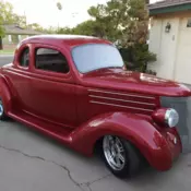 1936 Ford 5W Hot Rod Coupe