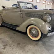 1936 Ford Cabriolet complete Mechanical rebuild AND TCI Chassis for rod build