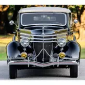 1936 Ford Cabriolet, Flathead V8 engine, 3 spd manual, Beautiful Car
