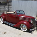 1936 Ford Club Cabriolet,21 Stud Flathead V8 ,Whitewalls,Daily driver, Hot Rod