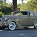 1936 Ford Convertible Sedan Tan    9958 Miles
