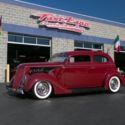 1936 Ford Coupe Street Rod 4 Speed Manual 327 Tri-Power Steel Body and Fenders