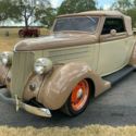 1936 Ford Deluxe Club Cabriolet  5524 Miles Beige Convertible LT1 350 V8 4-speed