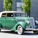 1936 Ford Deluxe Convertible Sedan - Only 5,601 Produced