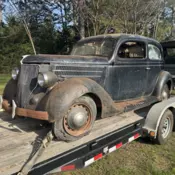 1936 Ford Model 68 Black