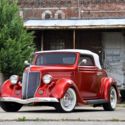 1936 Ford Model 68 DeLuxe Cabriolet in the same family for 66 years!