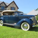 1936 FORD MODEL 68 DELUXE PHAETON, ORIGINAL HIGH POINT CAR.