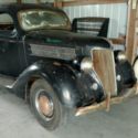 1936 ford original 3 window coupe barn find scta bonneville