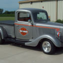 1936 Ford Pickup Truck Custom, Harley Davidson Theme  V8