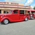 1936 Ford Truck all steel Street Rod with Coke Trailer