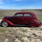 1936 ford tudor sedan custom chopped traditional chop top hot rod rat 36 35