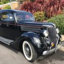 1936 FORD TUDOR SEDAN - V8 FLATHEAD - 3 SPEED MANUAL - AUTHENTIC - LOW RESERVE