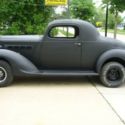 1936 Packard 3 window 115 coupe Rat Rod Barn Find Project Car Hot Rod