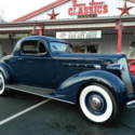 1936 Packard 3 Window Business Coupe