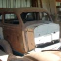 1936 PLYMOUTH 2 DOOR TRUNK BACK SEDAN