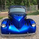 1937 37 Willys Overland 4 door sedan street hot rat rod flames 41 gasser rare