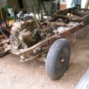 1937 38 39 40 International 3/4 Ton Flatbed Rolling Chassis