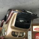 1937 Austin 4 dr, brown and gold, all original.
