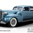 1937 Cadillac Fleetwood Limousine Atlantic Blue Sedan 5.7 Liter V8 4 Speed Autom
