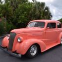 1937 Chevrolet 2 Door Sedan -Power Steering, Power Brakes, Automatic 0 Coral 2-d