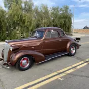 1937 Chevrolet Coupe Pickup Coupe Brown business coupe